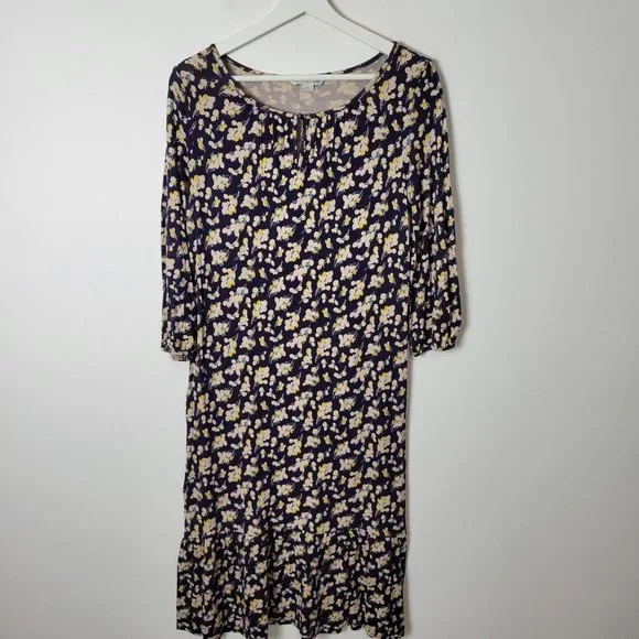 Boden | Dresses | Boden Floral Size 6 Jersey Knit Midi Dress Long Sleeves Ruffle Hem | Poshmark Boden | Dresses | Boden Floral Size 6 Jersey Knit Midi Dress Long Sleeves Ruffle Hem | Poshmark